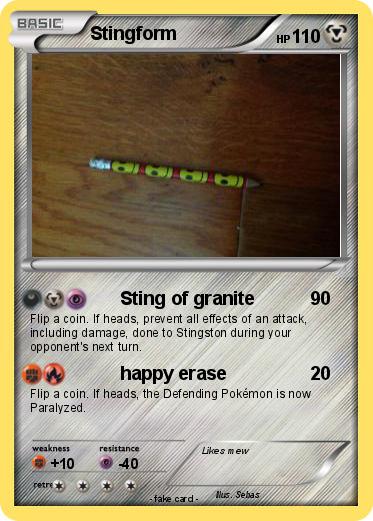 Pokemon Stingform