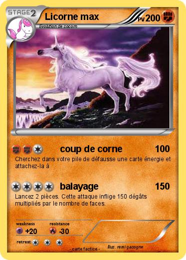 Pokemon Licorne max