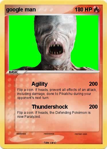 Pokemon google man