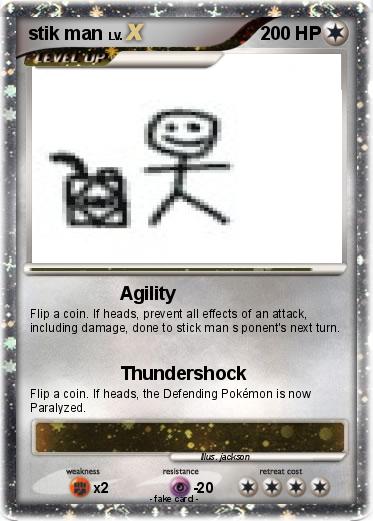 Pokemon stik man