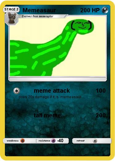 Pokemon Memeasaur
