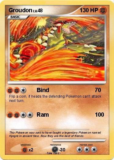 Pokemon Groudon