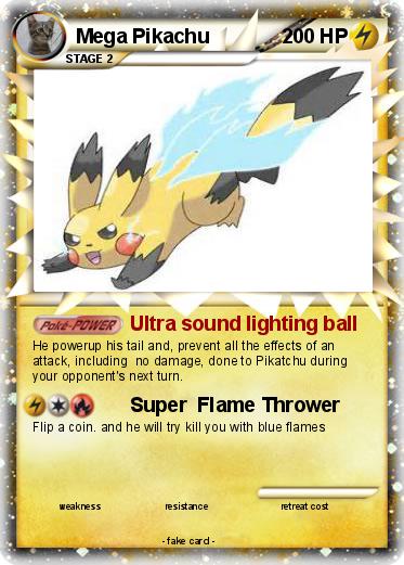 Pokemon Mega Pikachu
