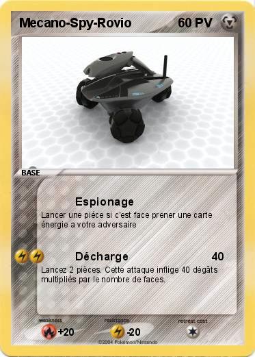 Pokemon Mecano-Spy-Rovio
