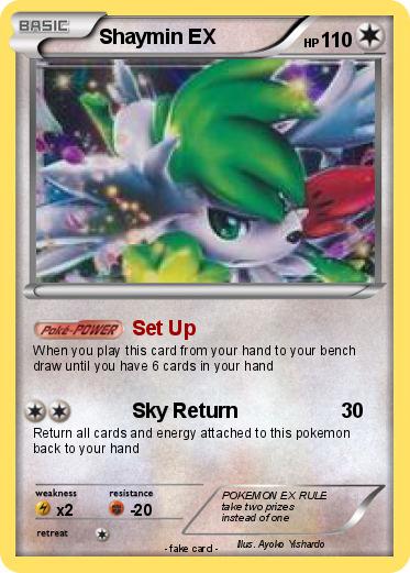 Pokemon Shaymin EX