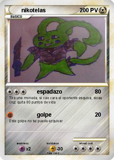 Pokemon nikotelas