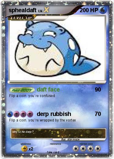 Pokemon sphealdaft