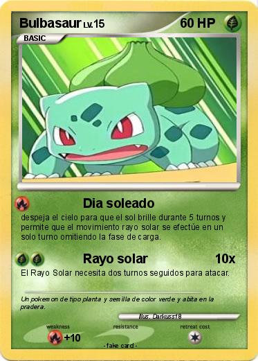 Pokemon Bulbasaur