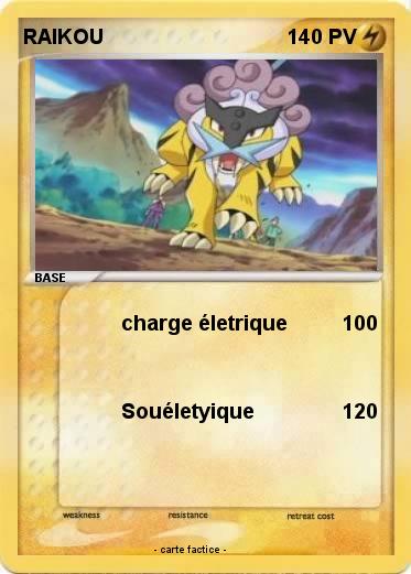 Pokemon RAIKOU