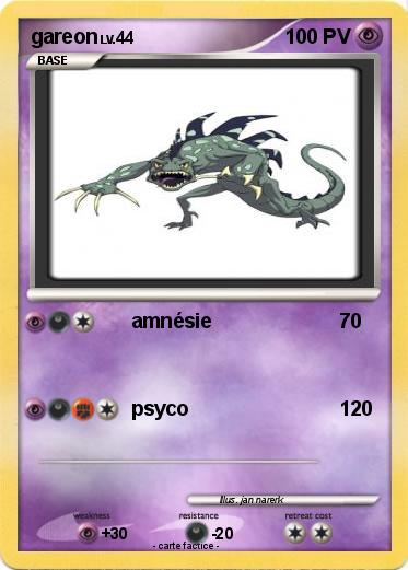 Pokemon gareon