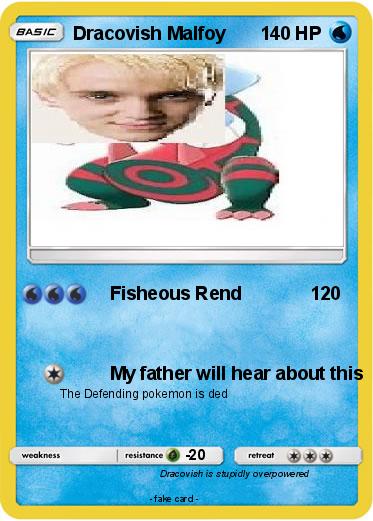 Pokemon Dracovish Malfoy