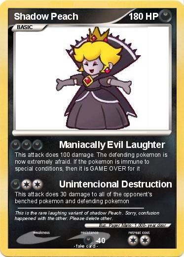 Pokemon Shadow Peach