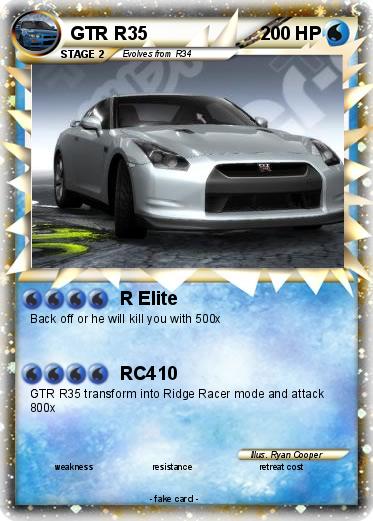 Pokemon GTR R35