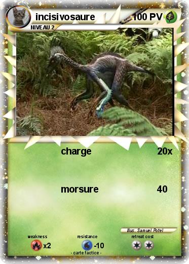 Pokemon incisivosaure