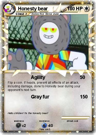 Pokemon Honesty bear