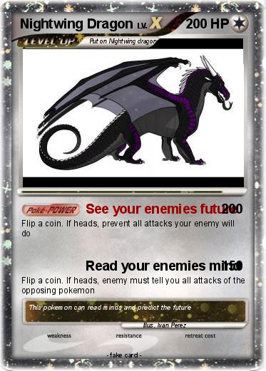 Pokemon Nightwing Dragon