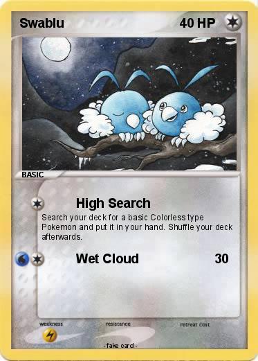 Pokemon Swablu