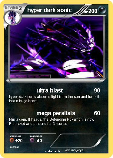 Pokemon hyper dark sonic
