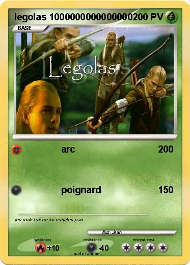 Pokemon legolas 1000000000000000