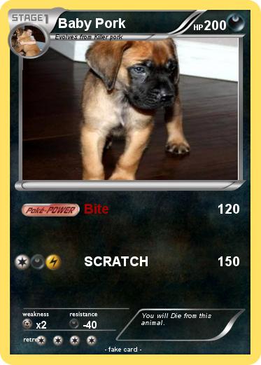 Pokemon Baby Pork