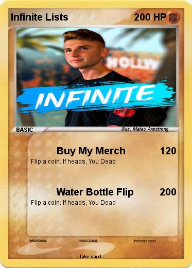 Pokemon Infinite Lists