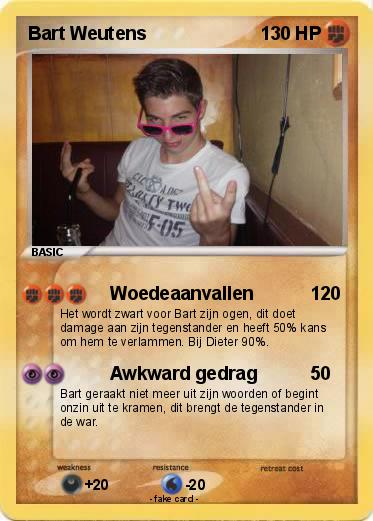 Pokemon Bart Weutens