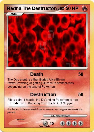 Pokemon Redna The Destructor