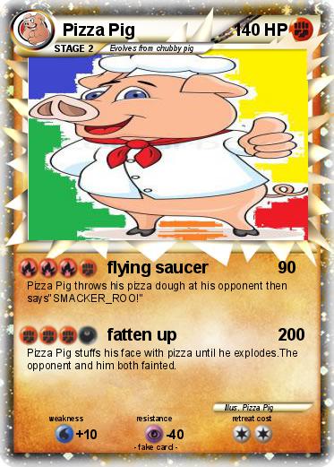 Pokemon Pizza Pig