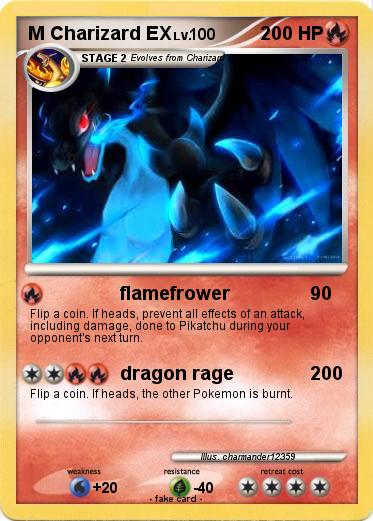 Pokemon M Charizard EX