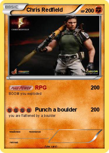 Pokemon Chris Redfield