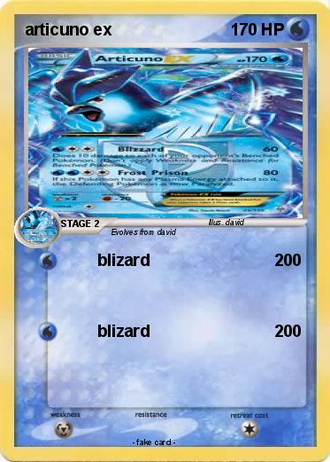 Pokemon articuno ex