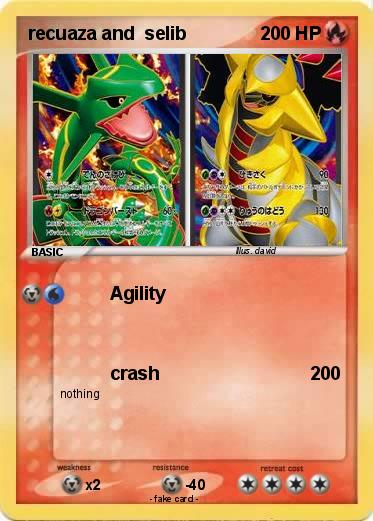 Pokemon recuaza and  selib