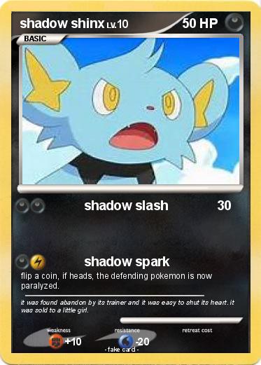 Pokemon shadow shinx