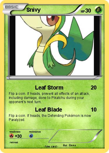 Pokemon Snivy