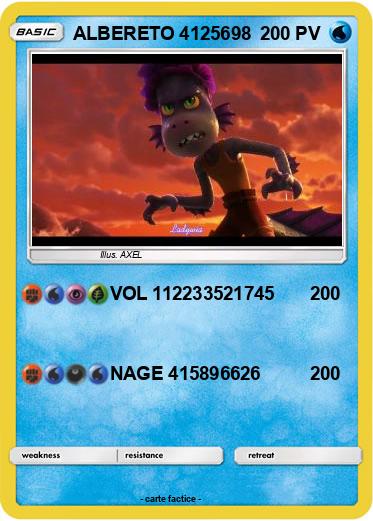 Pokemon ALBERETO 4125698