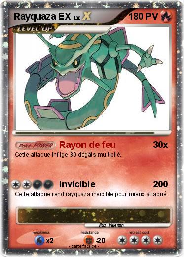 Pokemon Rayquaza EX