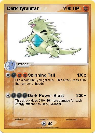 Pokemon Dark Tyranitar                   2