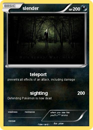 Pokemon slender