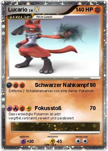 Pokemon Lucario