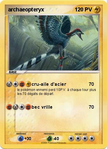 Pokemon archaeopteryx