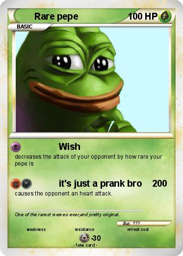 Pokemon Rare pepe