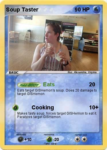 Pokemon Soup Taster