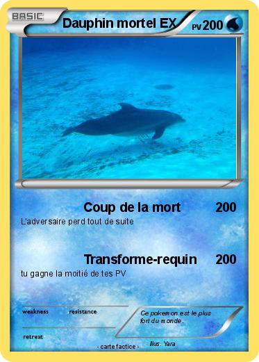 Pokemon Dauphin mortel EX