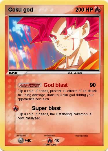 Pokemon Goku god