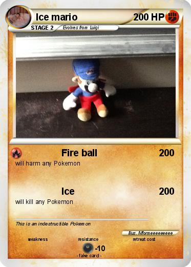 Pokemon Ice mario