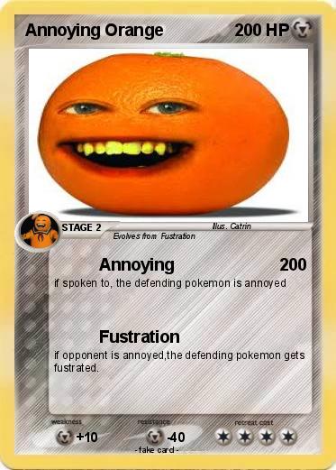Pokemon Annoying Orange