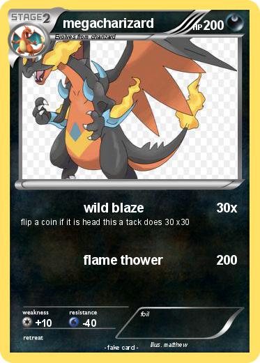 Pokemon megacharizard