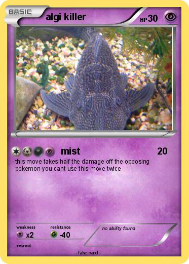 Pokemon algi killer