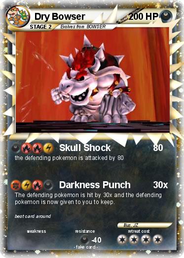 Pokemon Dry Bowser