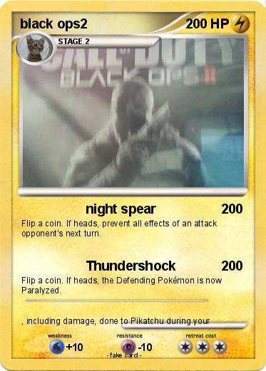 Pokemon black ops2